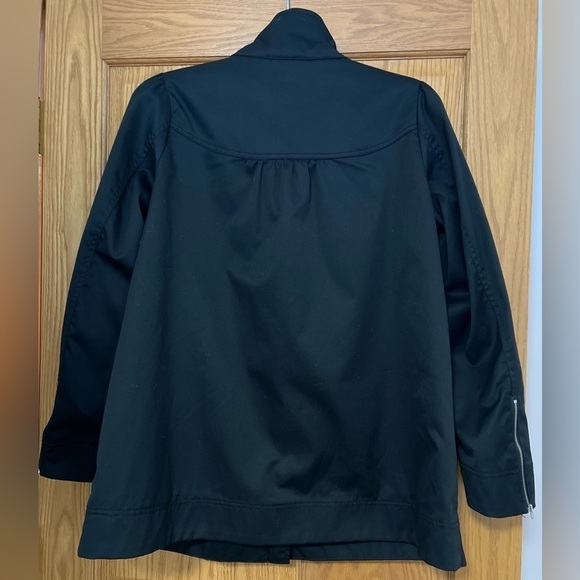 H&M Women’s Black Full Zip and Snap Jacket Size 14 - Picture 8 of 14